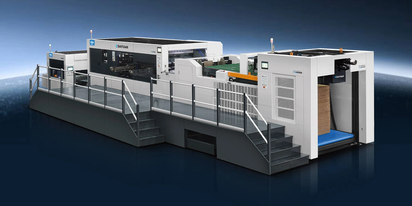 DAYUAN automatic die-cutting and creasing machine