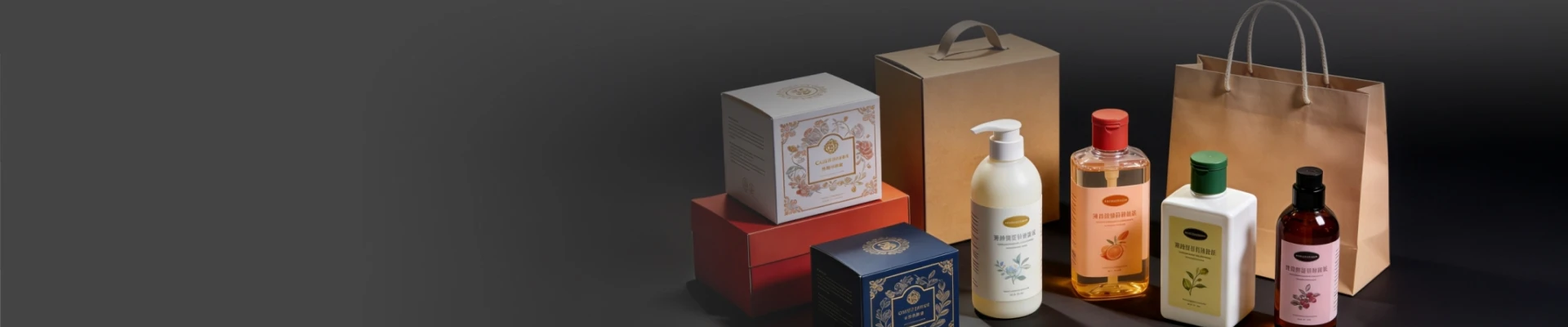 Custom packaging for personal care and cosmetic products made with premium die-cutting and foil stamping