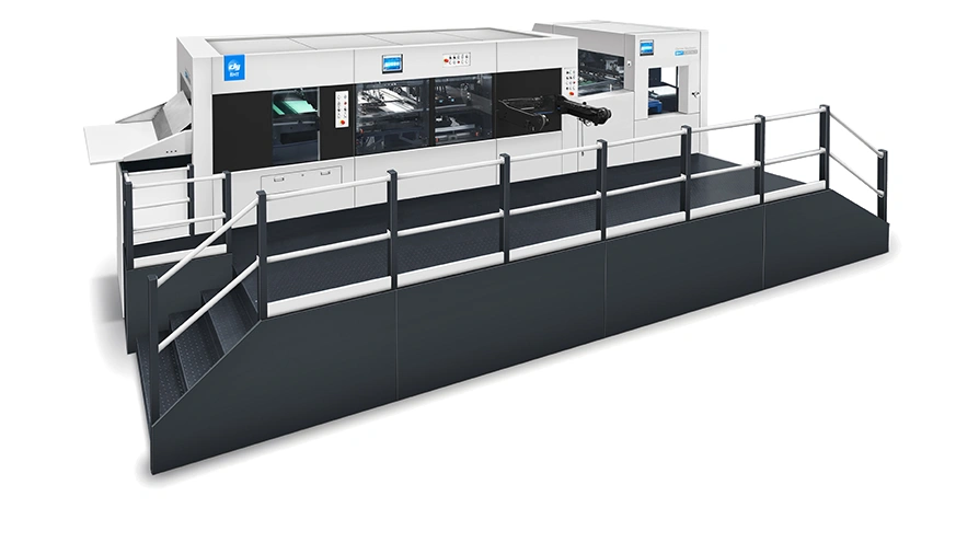 Automatic Die Cutting Machine With Stripping & Blanking