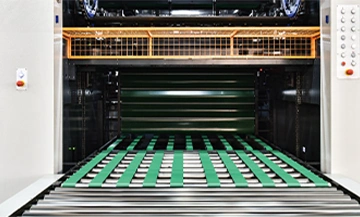 Batch conveying delivery unit (optional)