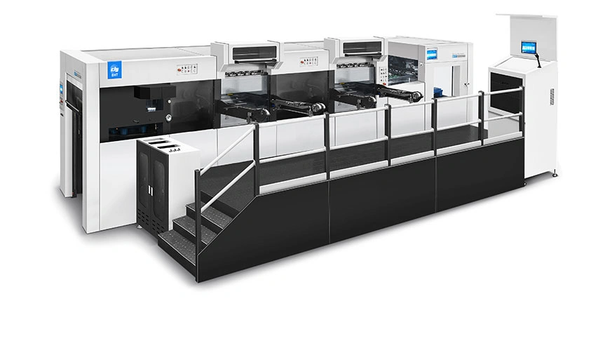 DUOPRESS Automatic High Speed Hot Stamping & Die Cutting Machine