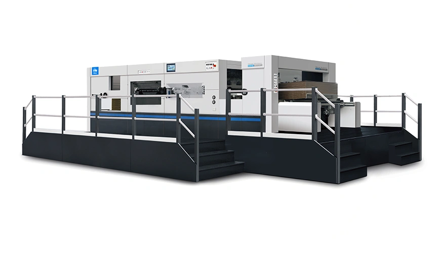 Automatic Waste Stripping Die Cutting Press Machine with Lead Edge Feeder
