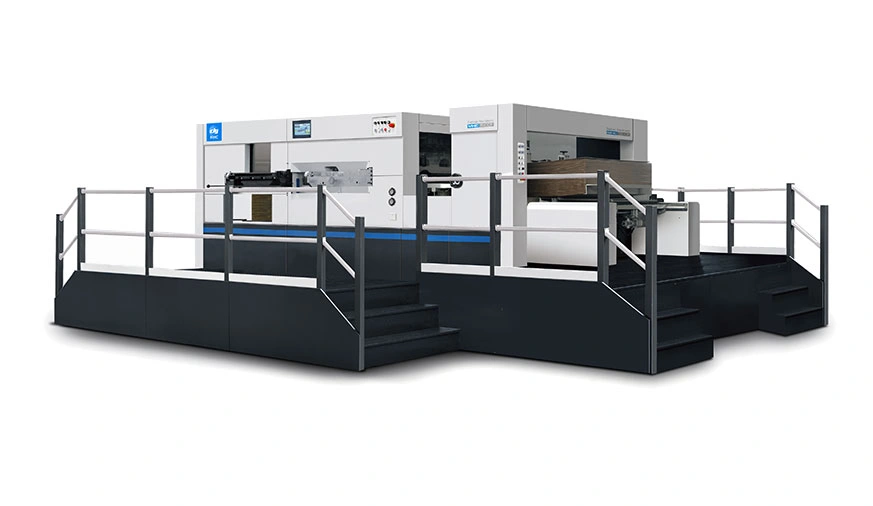 Automatic Flatbed Die Cutting Press Machine with Lead Edge Feeder