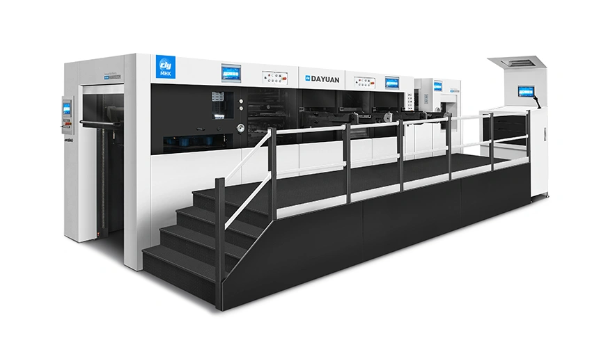DUOPRESS Automatic High Speed Die Cutting Machine with Stripping & Heating System