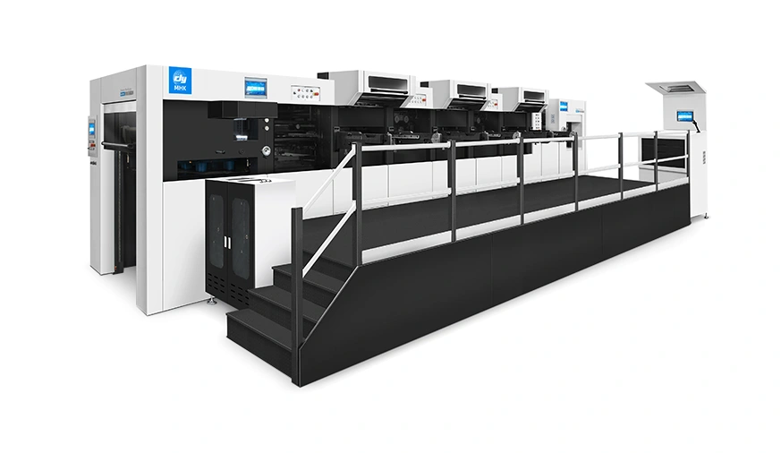 TRIOPRESS Automatic High Speed Hot Stamping & Die Cutting Machine with Stripping & Heating System
