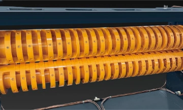 Double-Helix Knife Cutting Unit