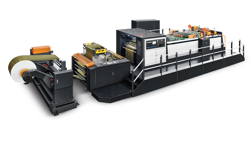Cigarette Packing Servo Precision Double Helix High Speed Sheet Cutter Machine With Photoelectric Tracking