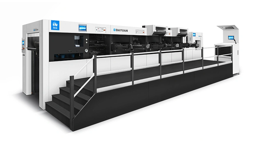 TRIOPRESS Automatic High Speed Hot Stamping & Die Cutting Machine with Stripping & Heating System