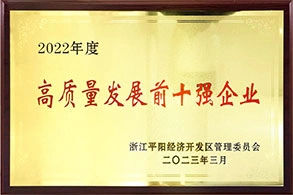Top 10 High-Quality Development Enterprise