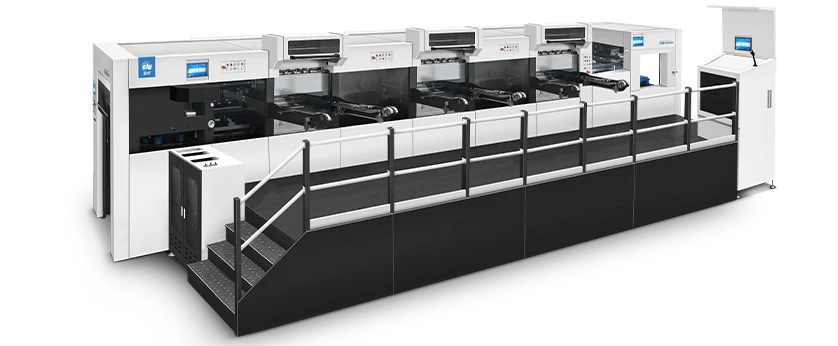 Multi-unit Hot Stamping & Die Cutting Machine  