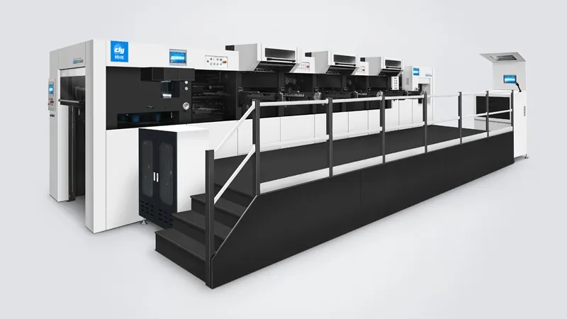 MHK series automatic die-cutting & hot stamping machine for printing packaging