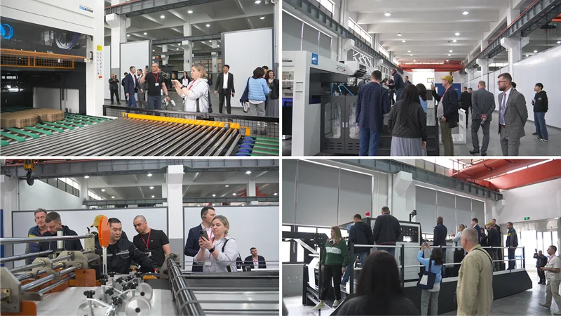 Russian-Packaging-Industry-Delegation-Inspects-Dayuan-Machinery