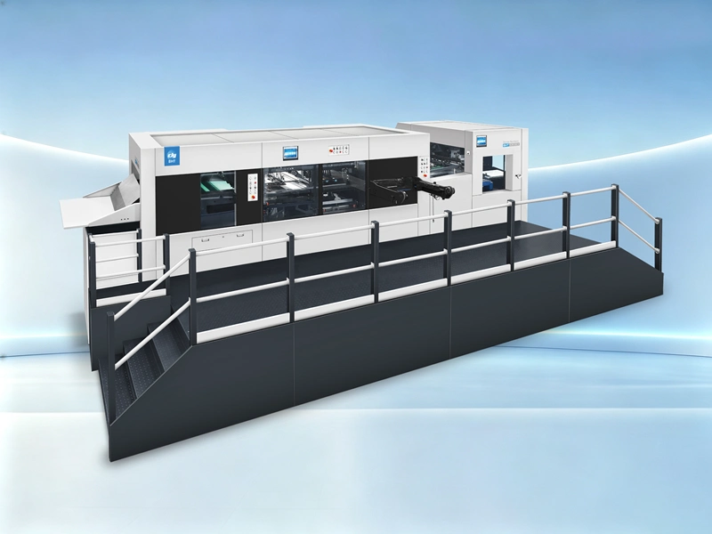 BHT-1060SCE Automatic Die Cutting Machine with Stripping & Blanking
