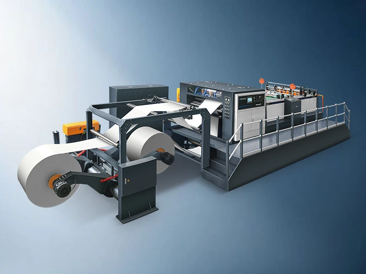 KM-1500 Servo-Driven Double-Helix High-Precision Sheet Cutter Machine