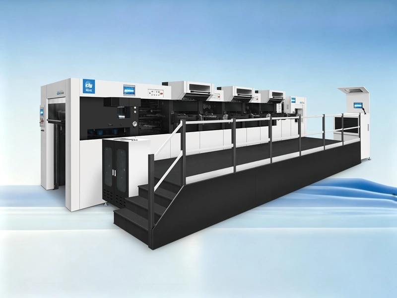MHK-3S920TTT TRIOPRESS Automatic High Speed Triple Hot Stamping & Die Cutting Machine